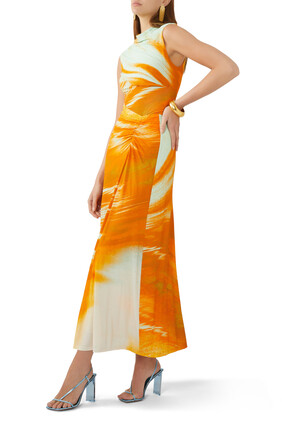 Acacia Marble Print Dress